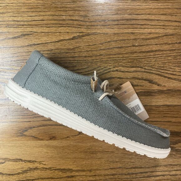 Hey Dude Wally Eden Sage Mens Shoes Green White Size 12 NEW - Picture 1 of 7